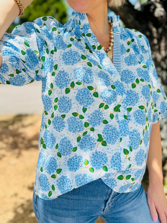 The Hallie Hydrangea Top