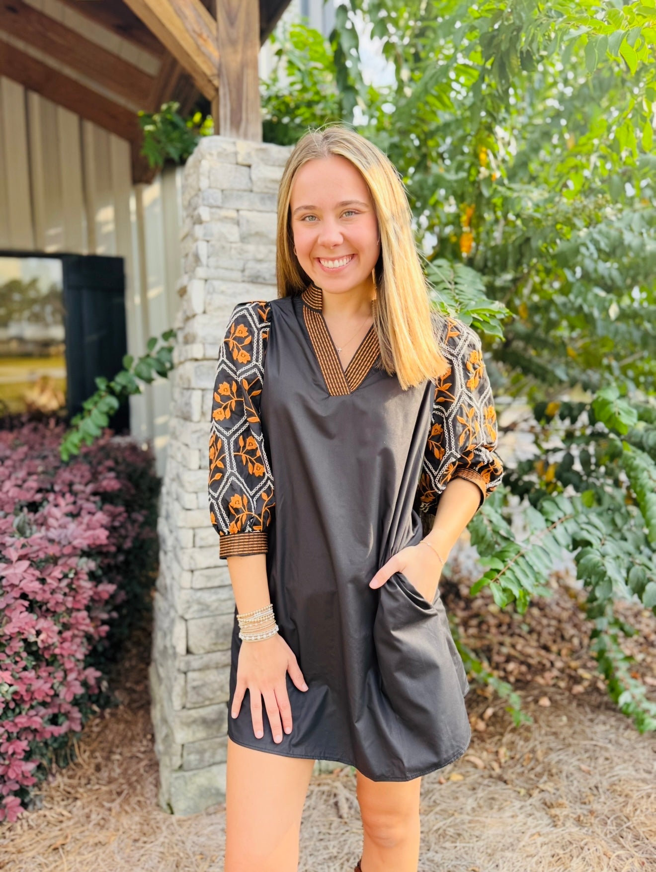 The Ellary Embroidered Dress
