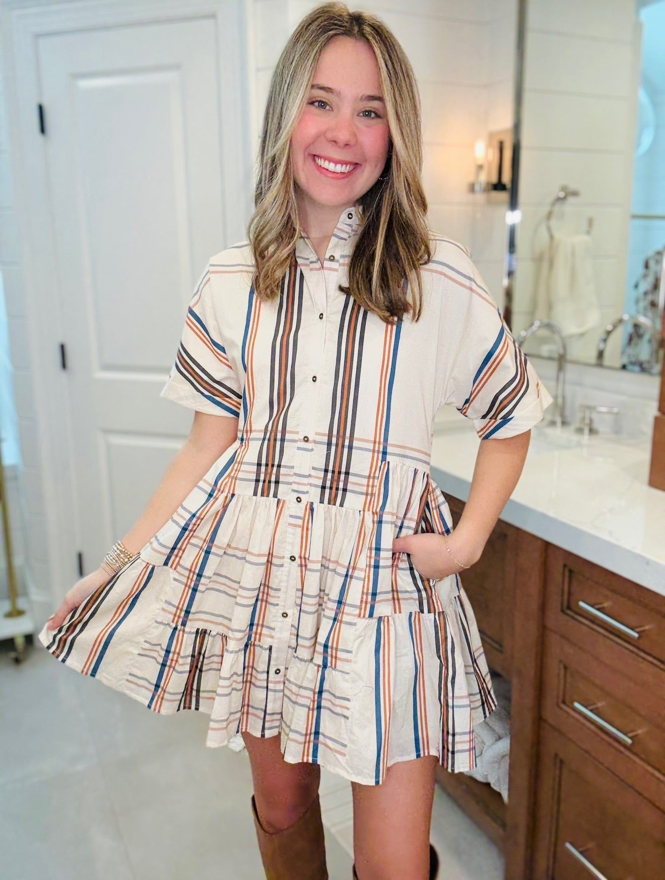 The Presley Plaid Dress