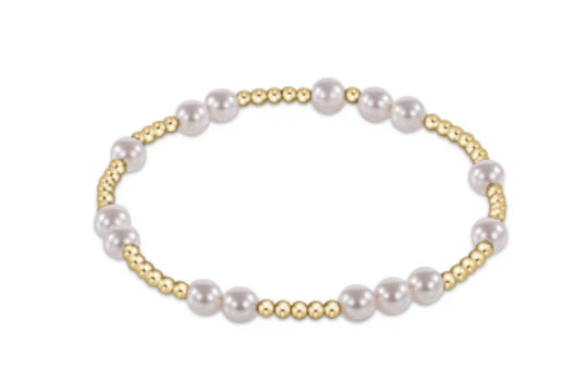 ENewton/Hope Unwritten 5MM Bead Bracelet-Pearl