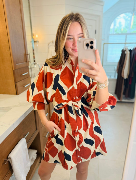 The Preston Printed Dress