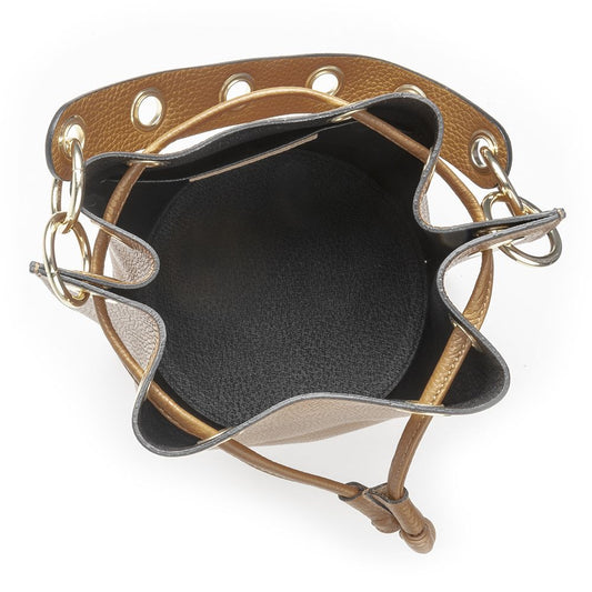 The Baxter Big Bucket Bag/ Nude