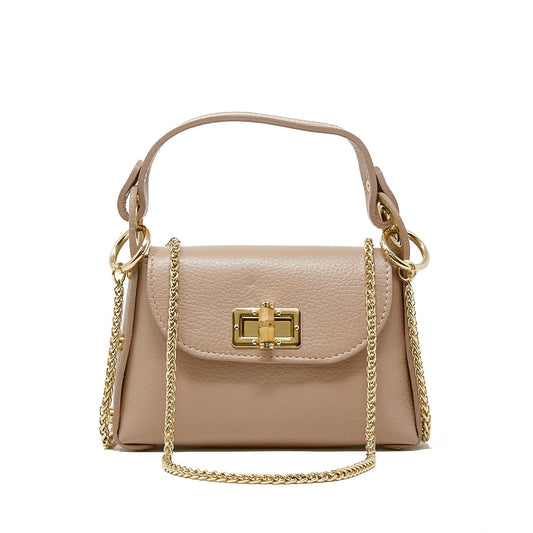 The Bollie Bamboo Bag/ Nude