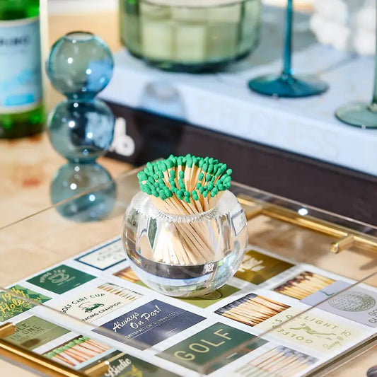 Tart by Taylor/ Acrylic Match Striker/ Green