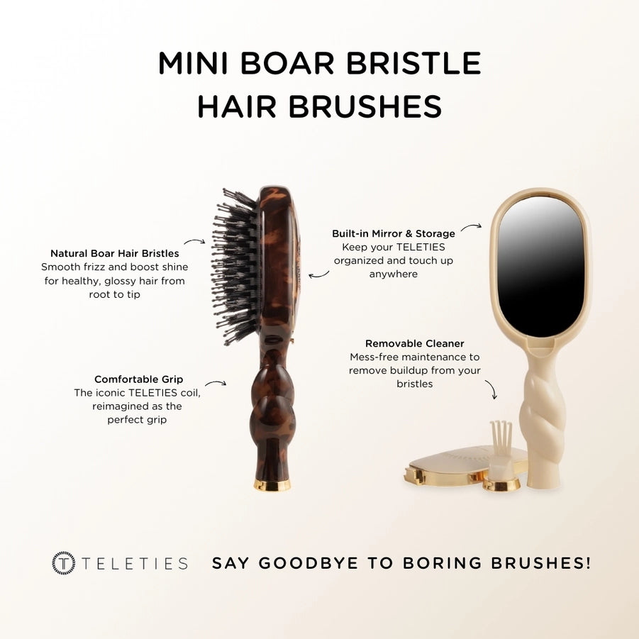 TELETIES/ Mini Boar Brush