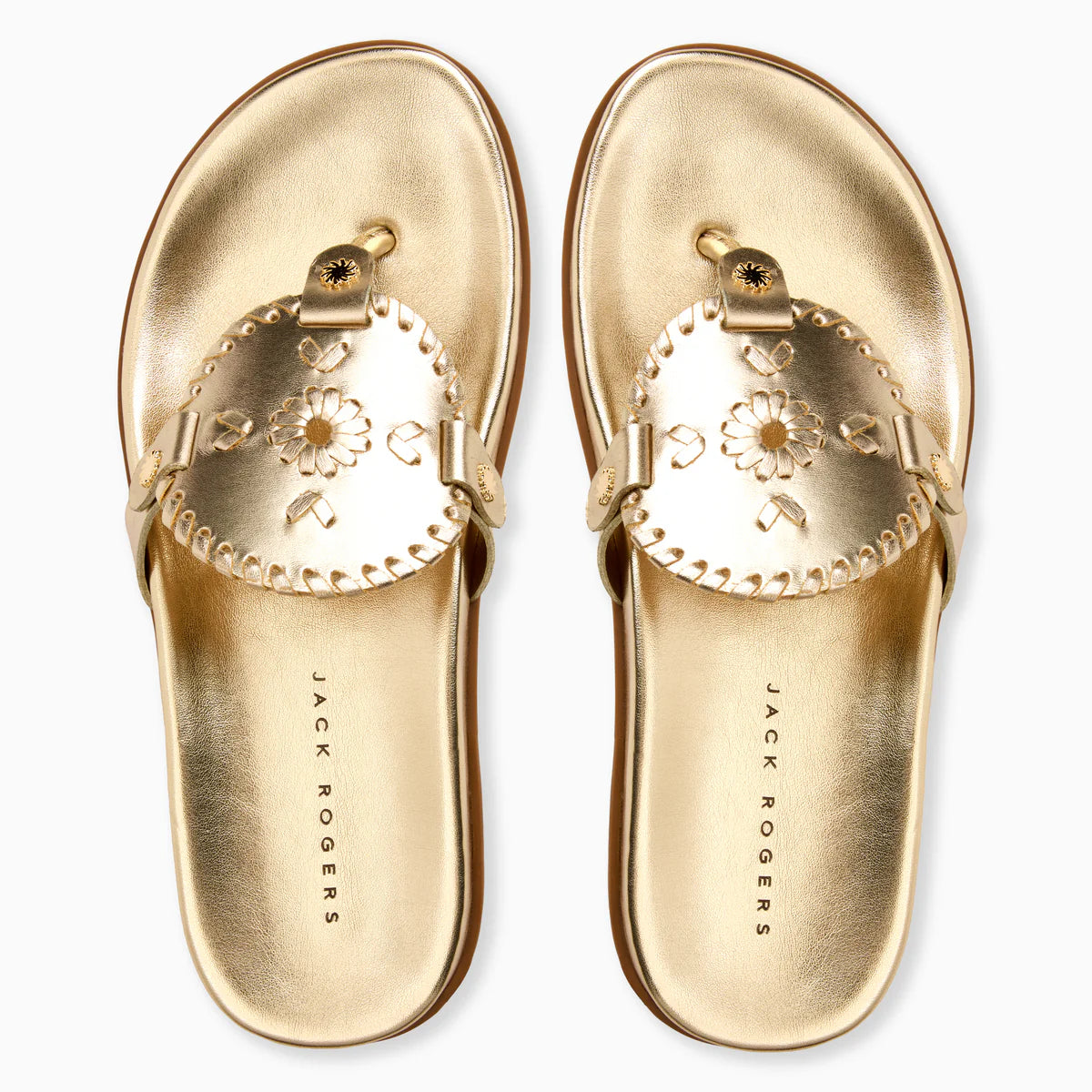 Jack Rogers/ The Collins Leather Comfort Sandal