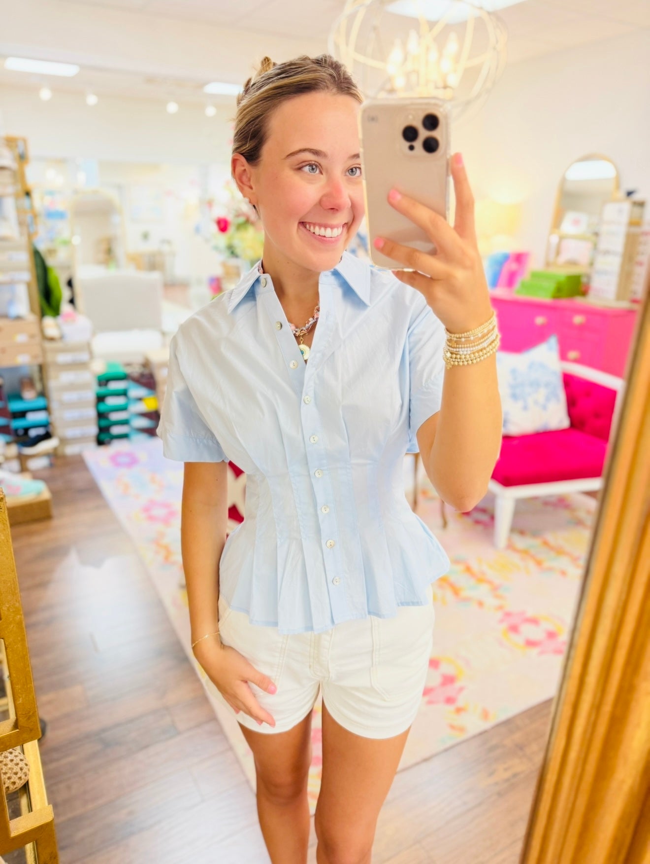 The Tolia Tucked Top