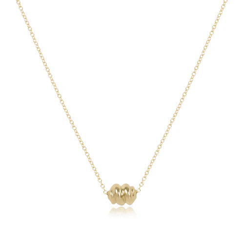 ENewton/ 16" Necklace Gold- Admire Gold