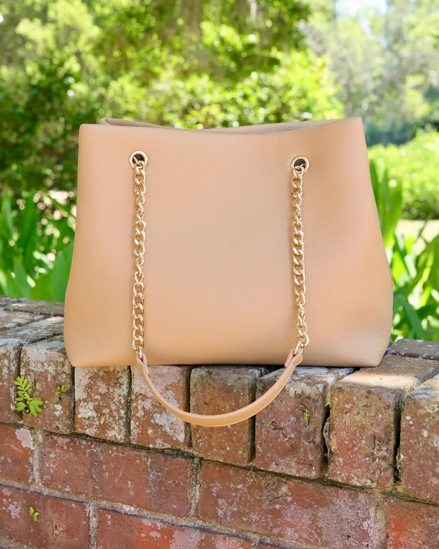 The Blair Tote/ Tan