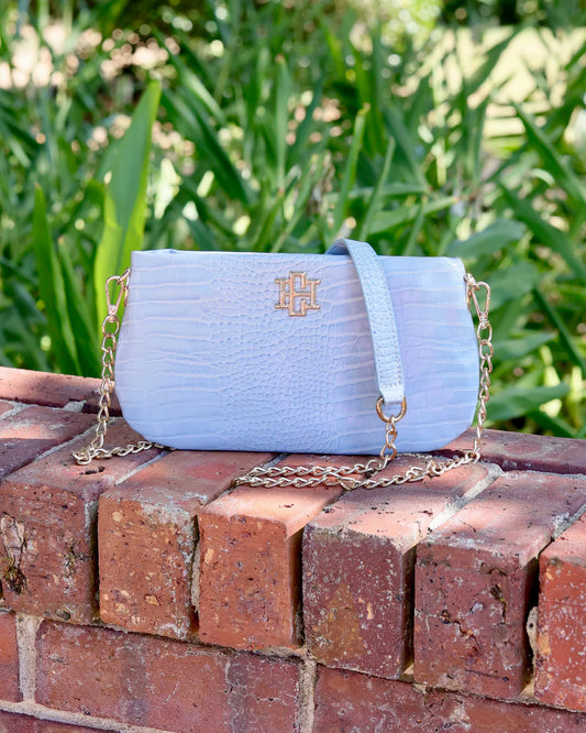 The Livi Crossbody/ Baby Blue EC