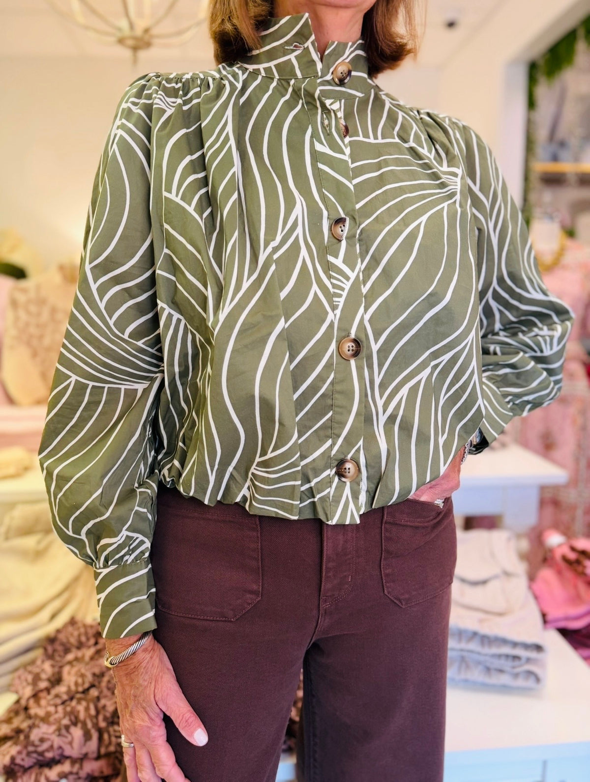 The Sharna Swirl Top