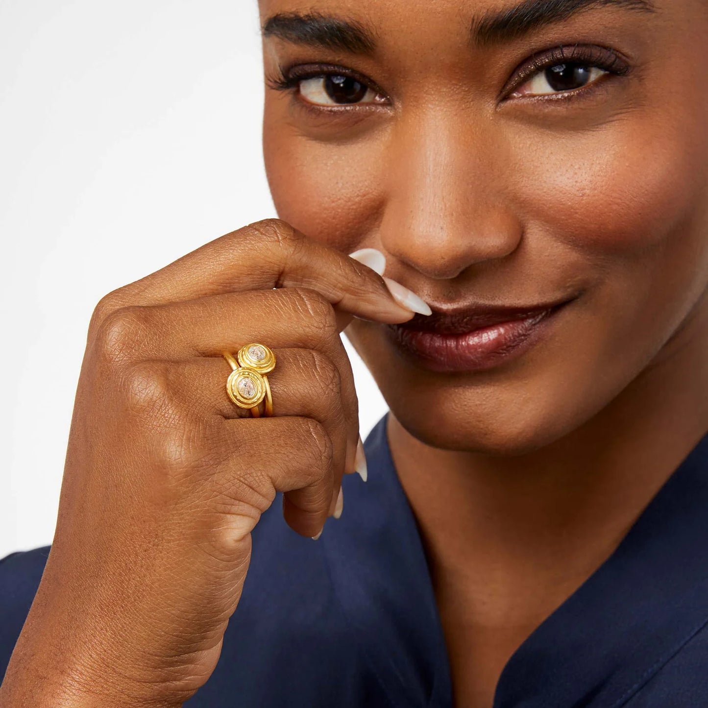 Julie Vos/Tudor Duet Ring
