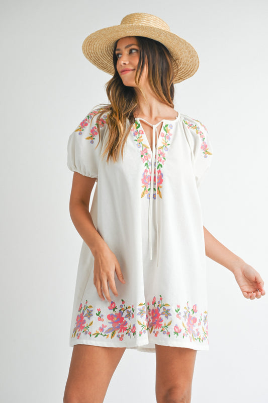 The Elouise Embroidered dress