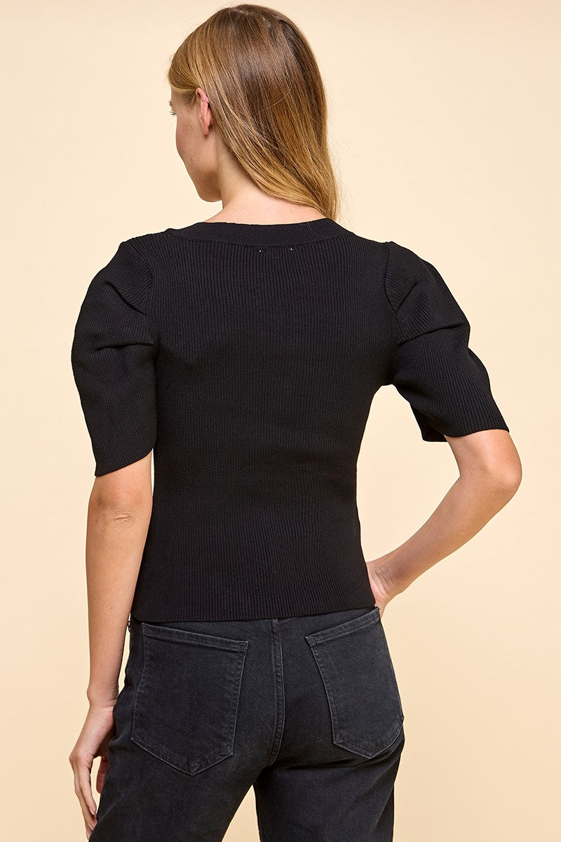 The Revie Ribbed Top