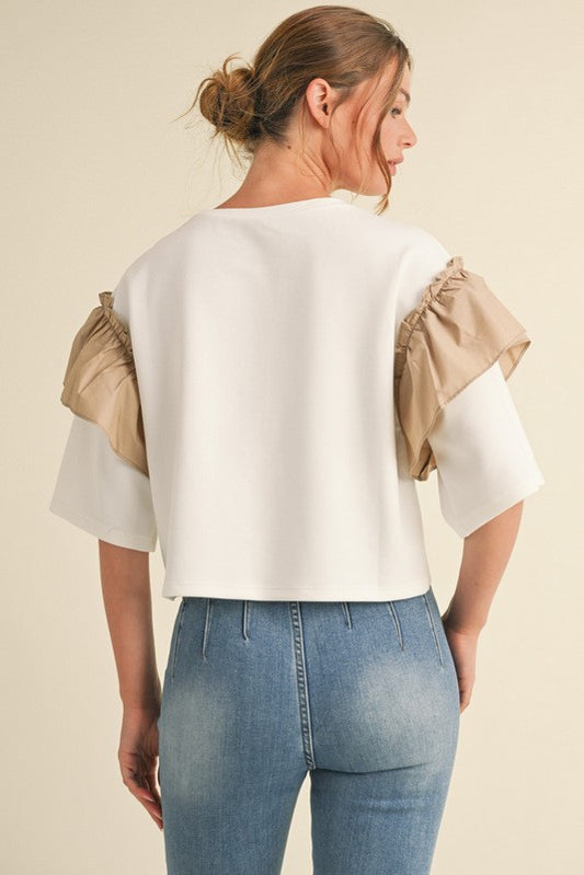 The Roxxy Ruffle Top
