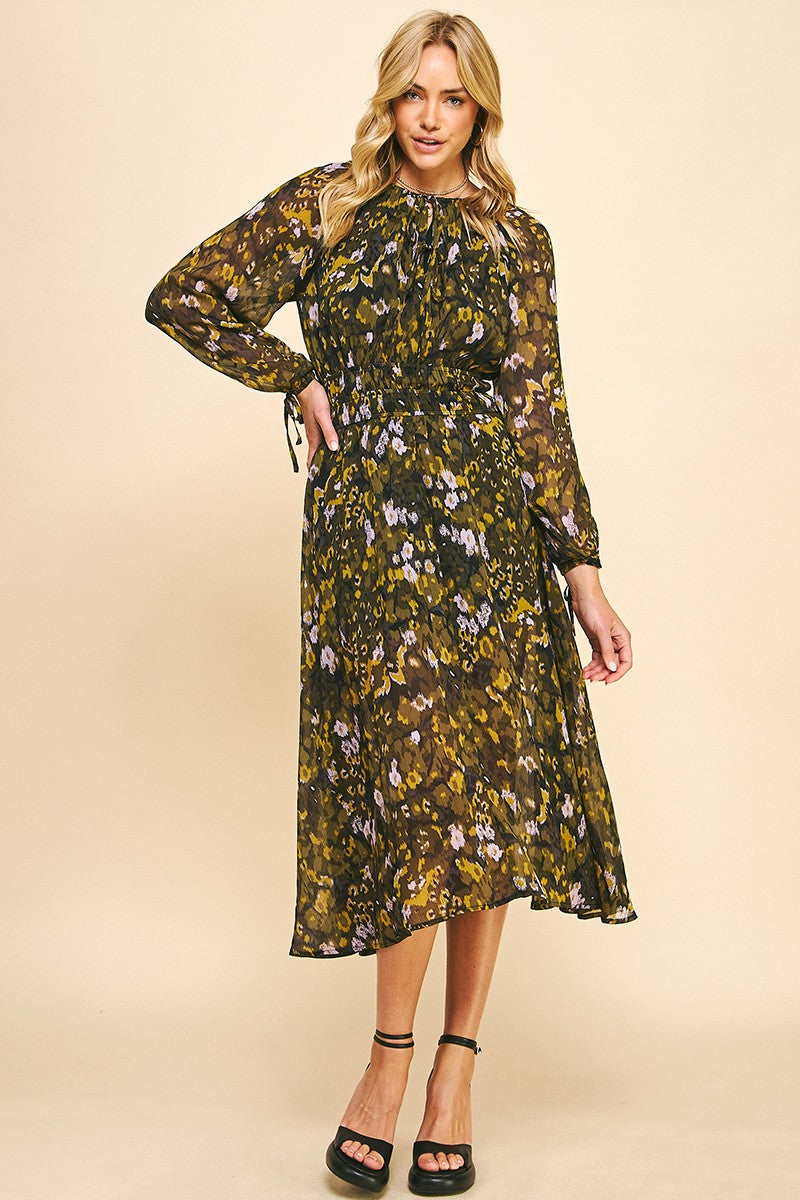 The Paxlie Printed Dress/ FINAL SALE