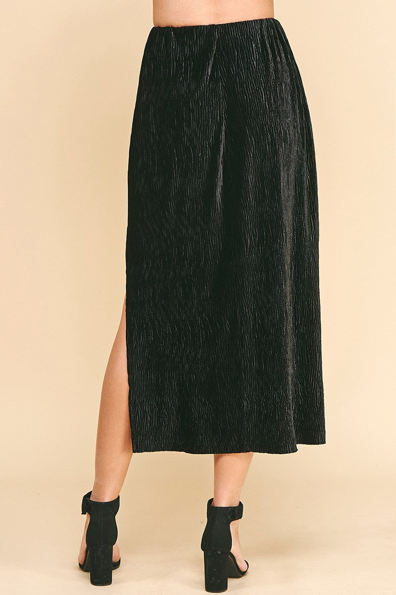 The Weaslee Woven Midi Skirt-FINAL SALE