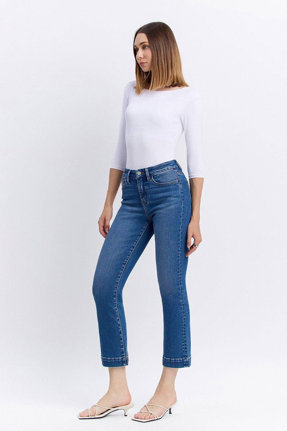 Vervet/ HR Trouser Crop Flare