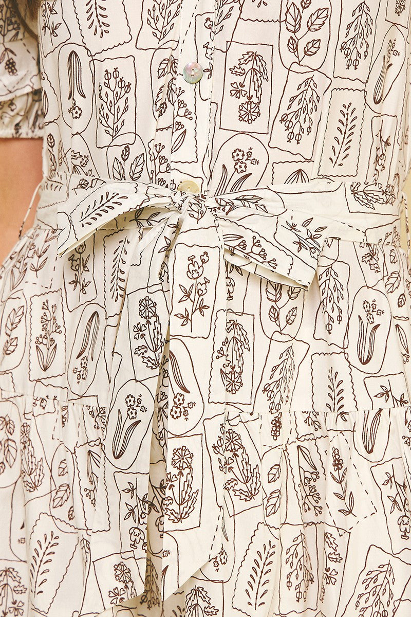 The Paula Postcard Dress