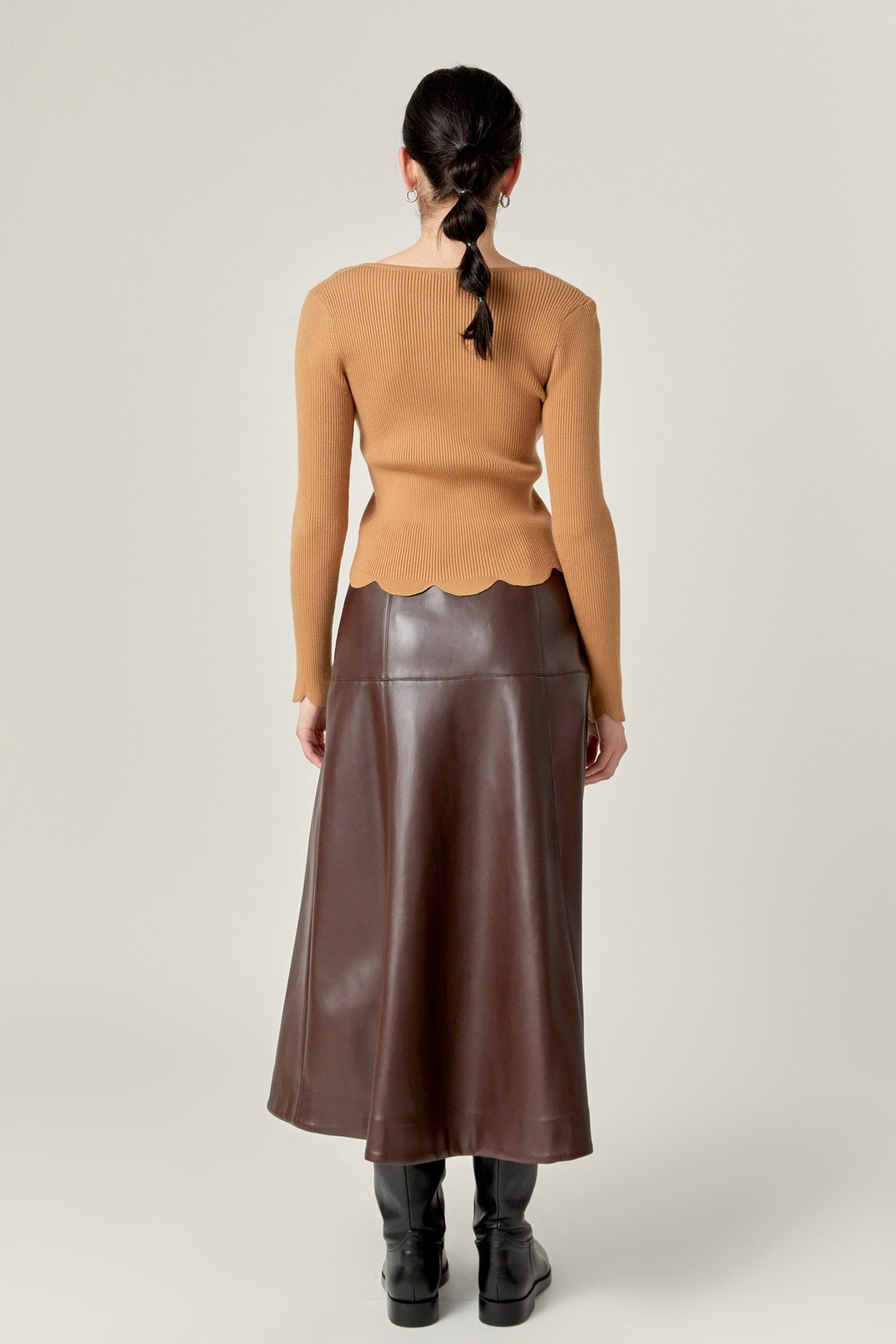 The Scarlett Scallop Sweater