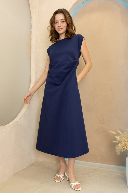 The Pamalynn Pleat Dress