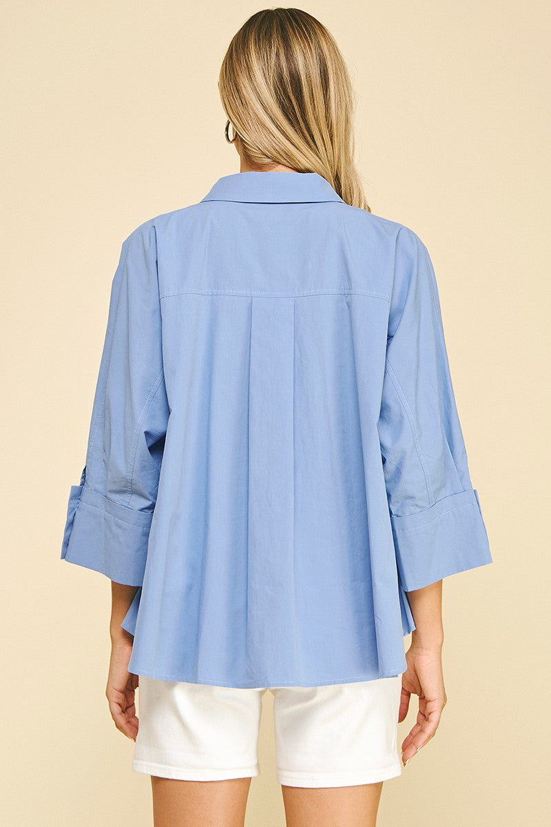 The Bev Basic Button Down