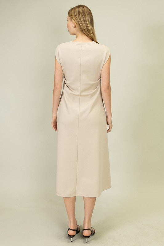 The Pamalynn Pleat Dress