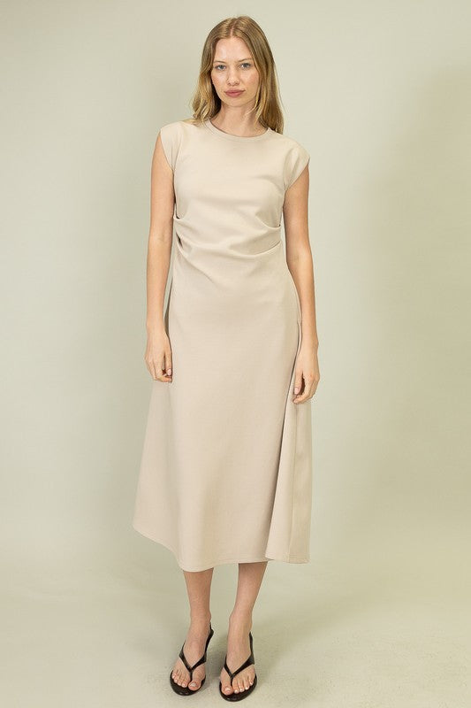 The Pamalynn Pleat Dress