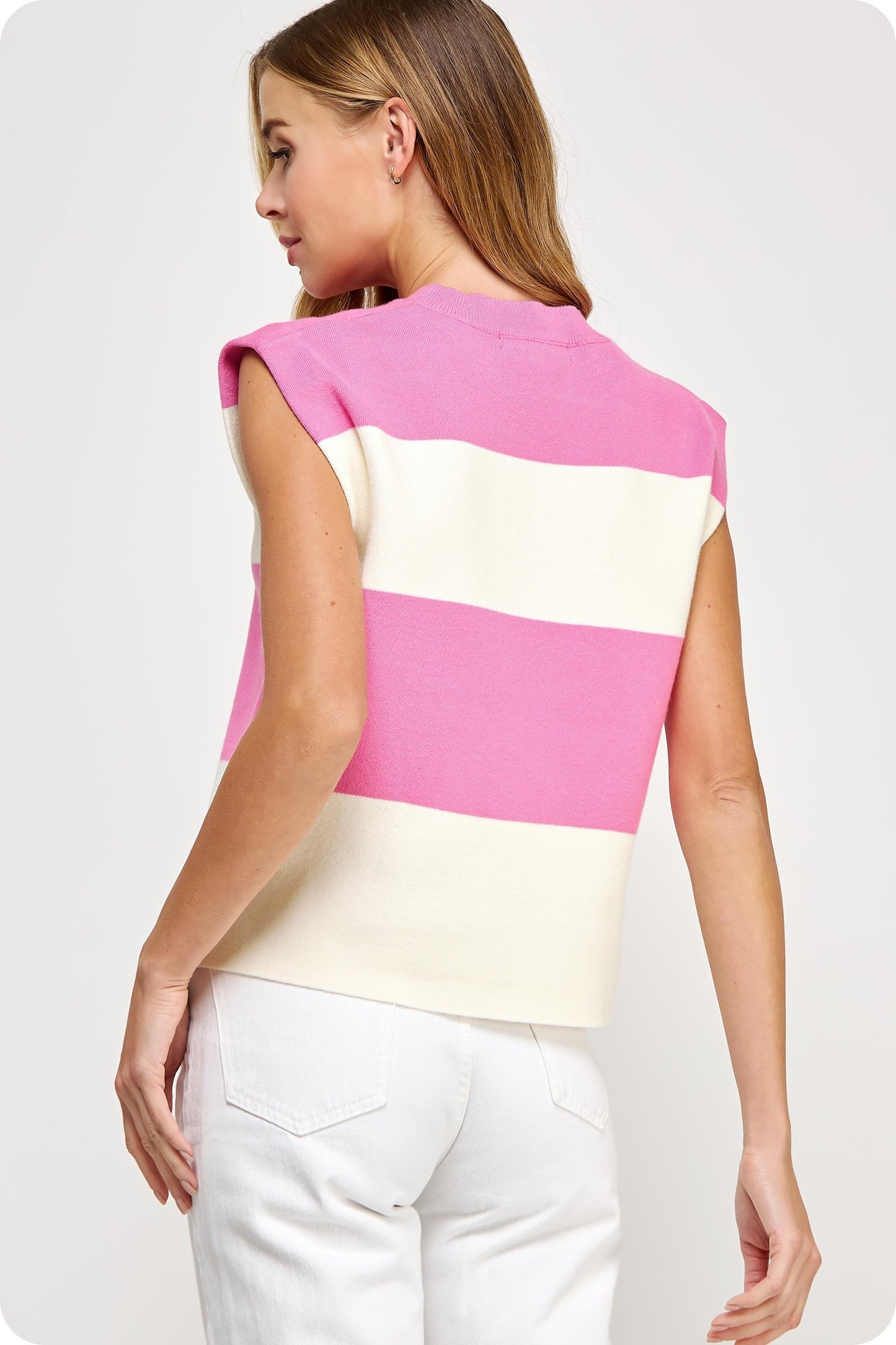 The Steph Striped Sweater