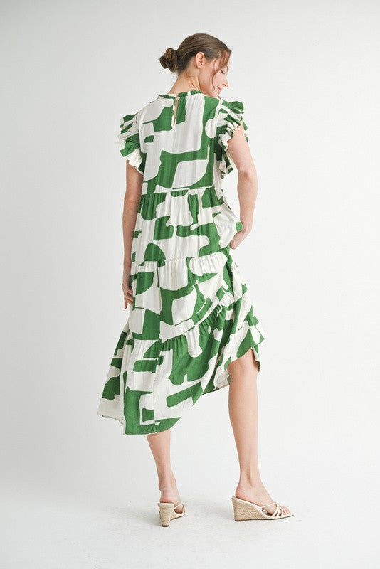 The Giverny Green Dress