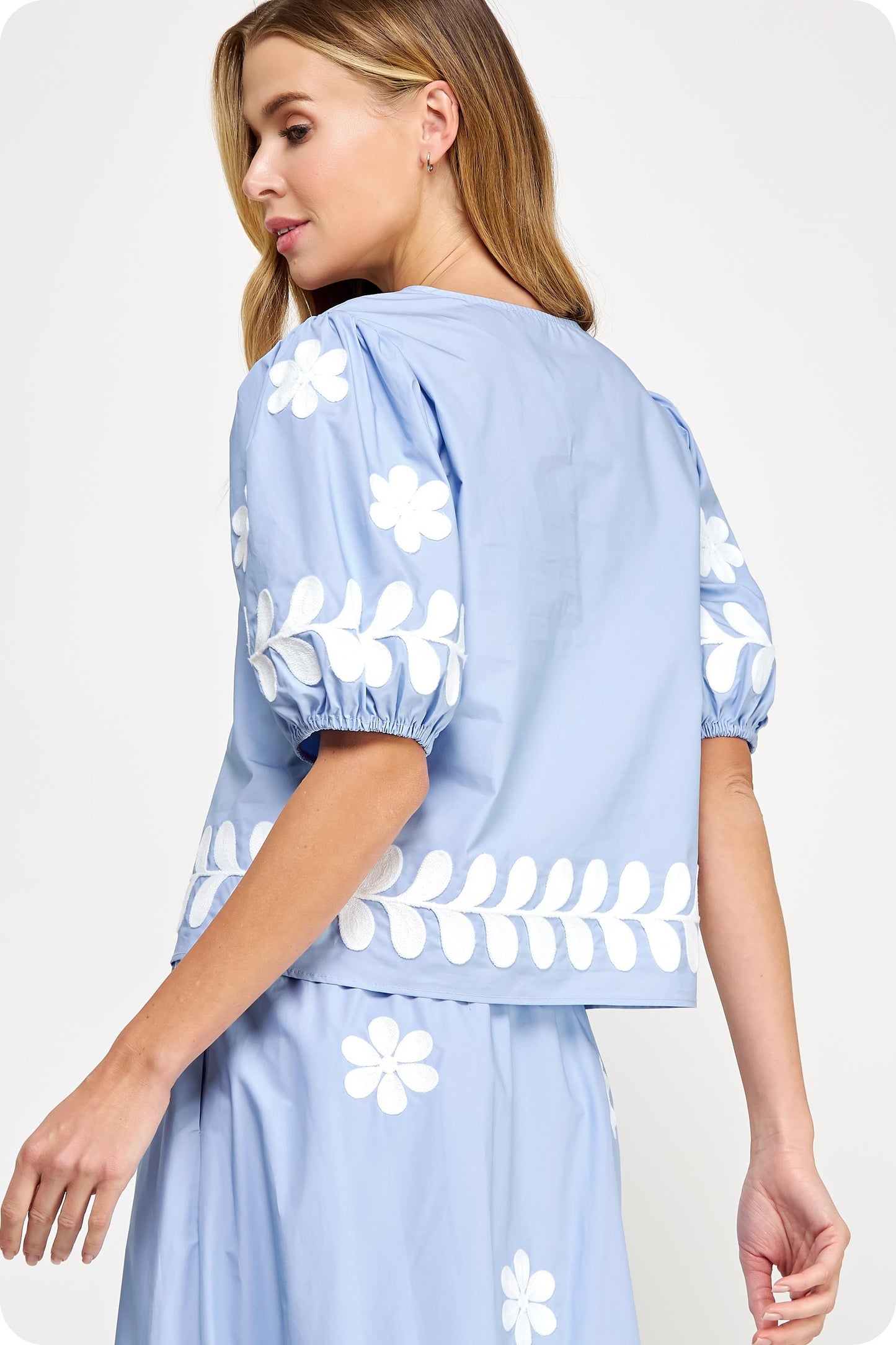 The Fria Floral Top