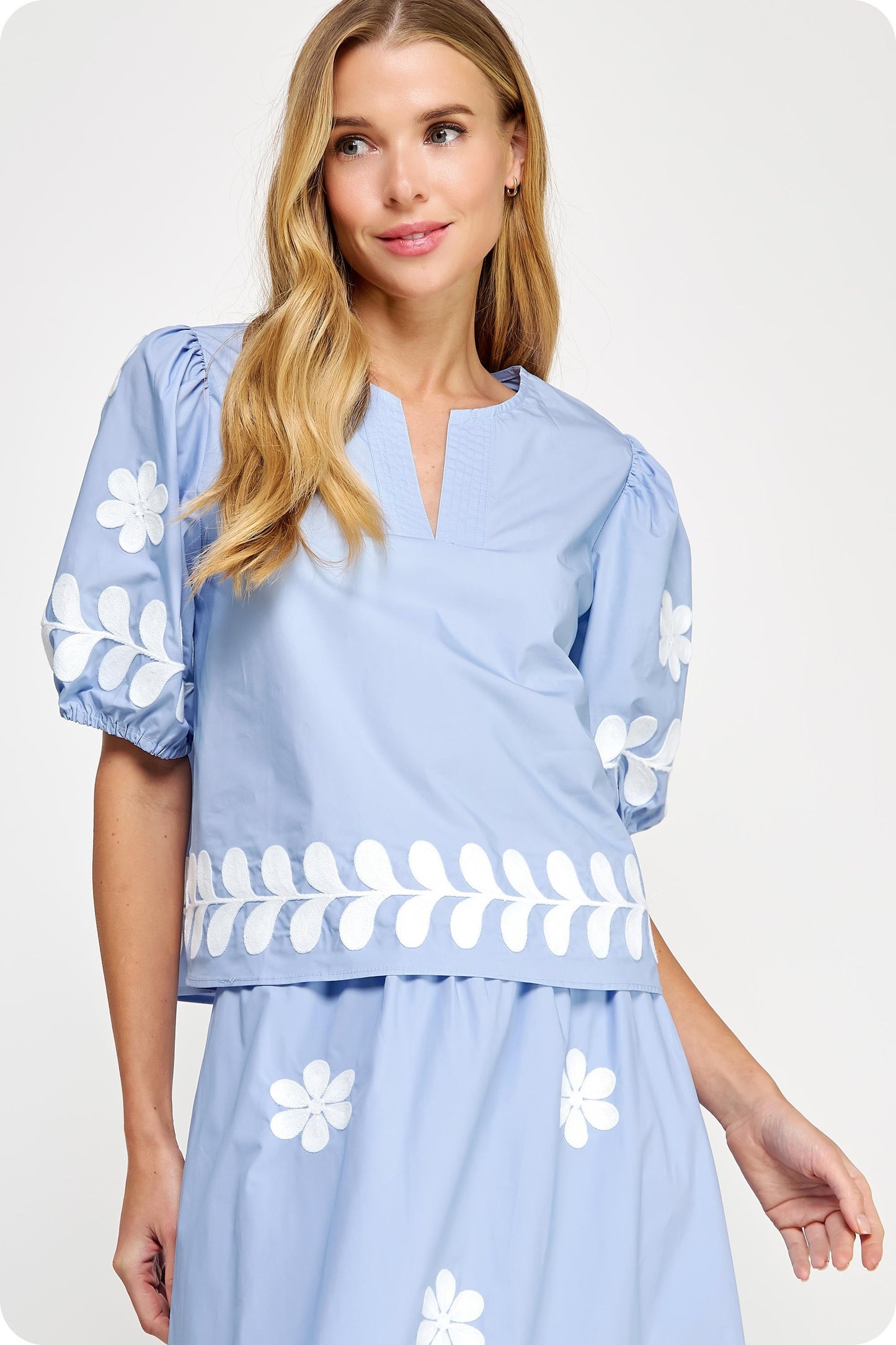 The Fria Floral Top