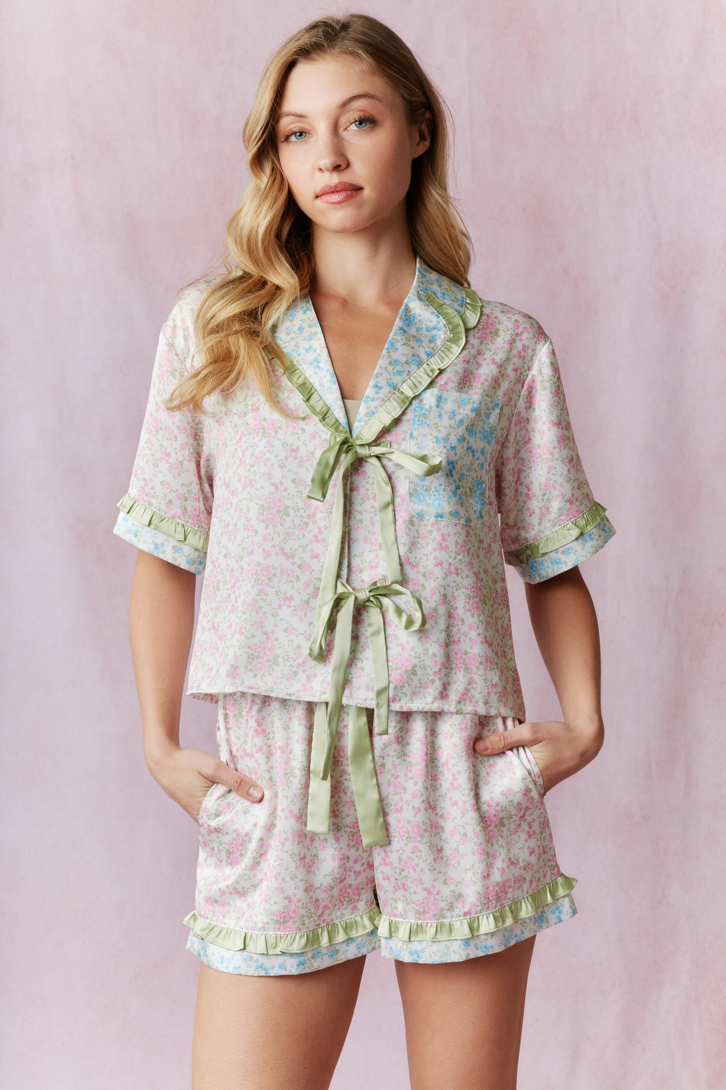 The Fancy Floral PJ Set