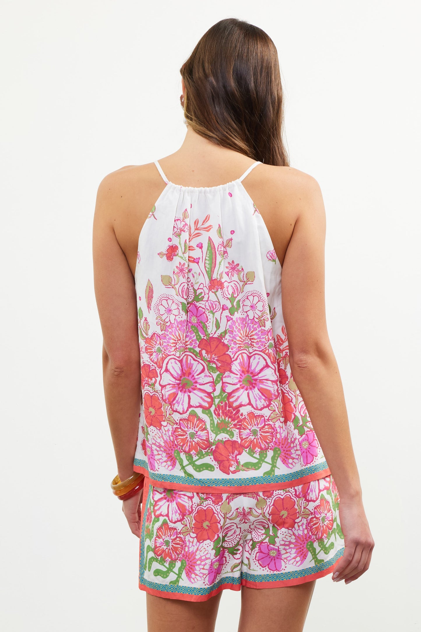 The Bella Border Tank/ FINAL SALE