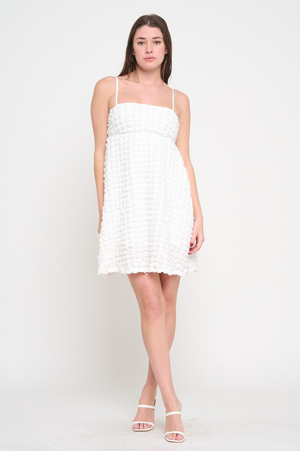The Cloud Puff Mini Dress