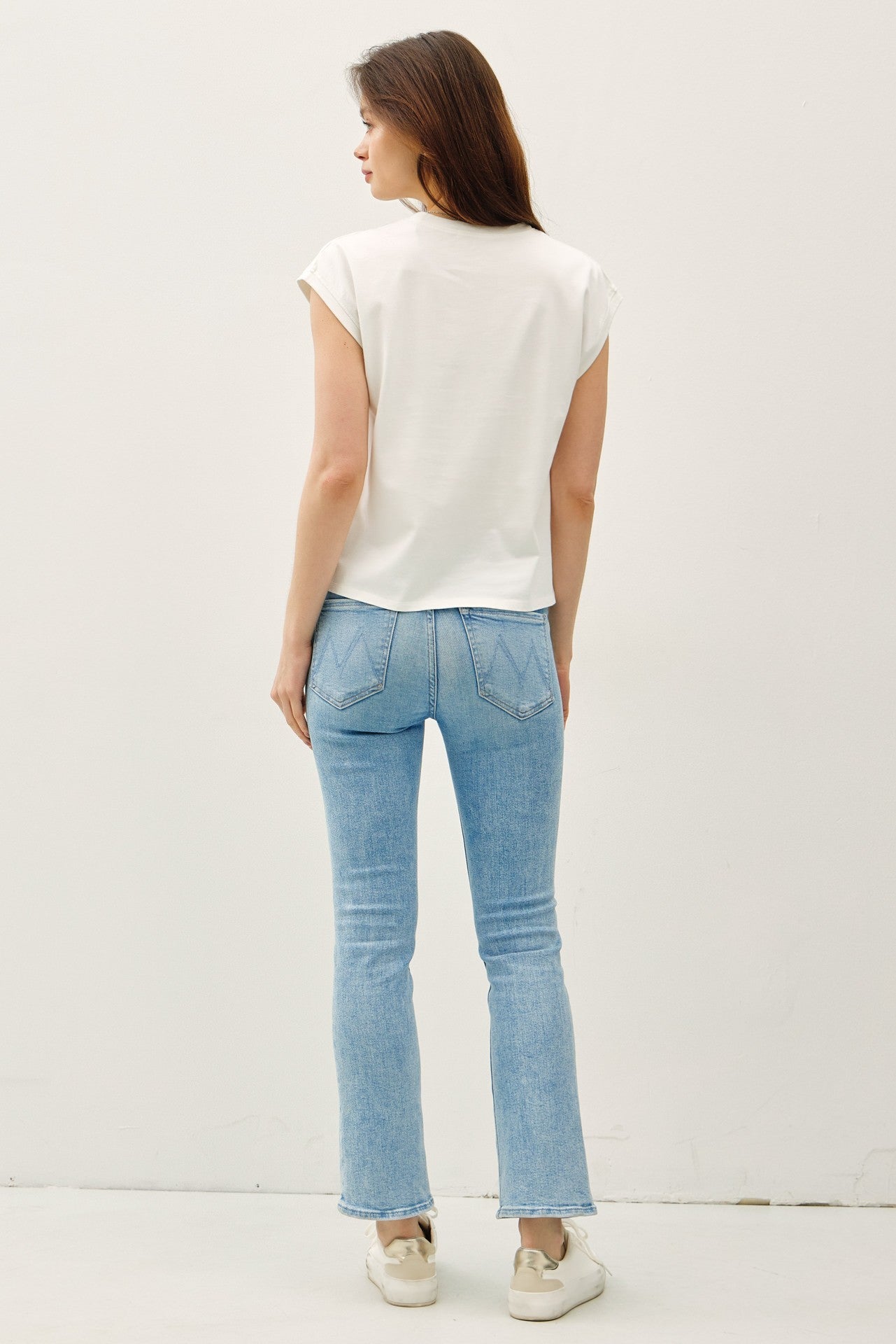 The Cristi Capped Sleeve Top