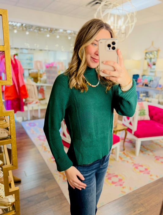 The Sae Side Slit Sweater