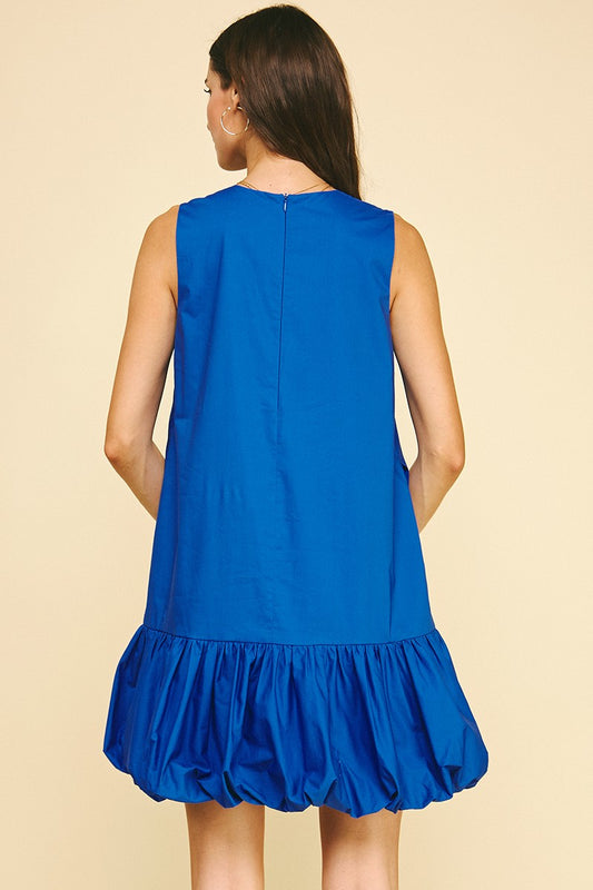 The Beth Bubble Mini Dress