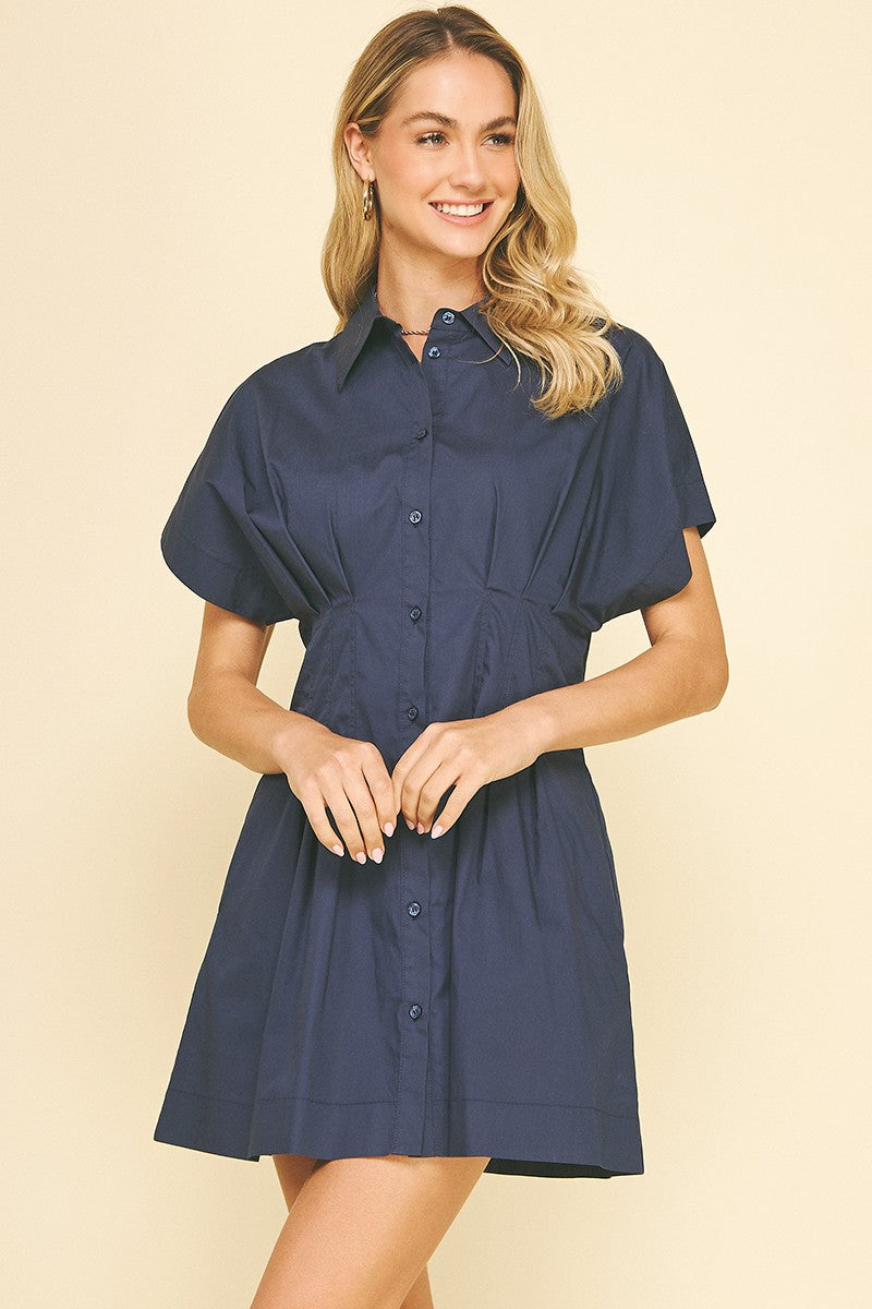 The Tarlee Tucked Dress