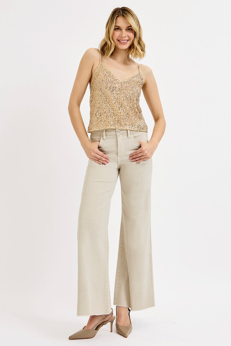 Risen/ HR Wide Leg Palazzo Jeans