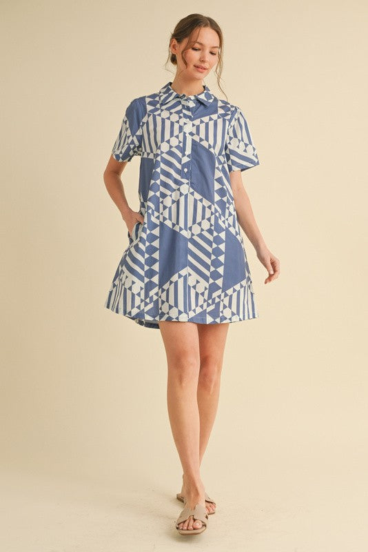 The GeeGee Geometric Dress