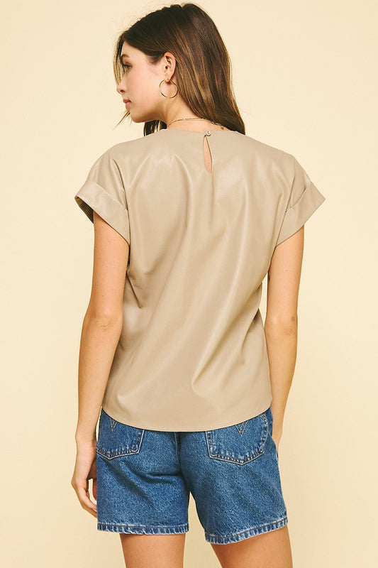 The Colbie Cap Sleeve Top
