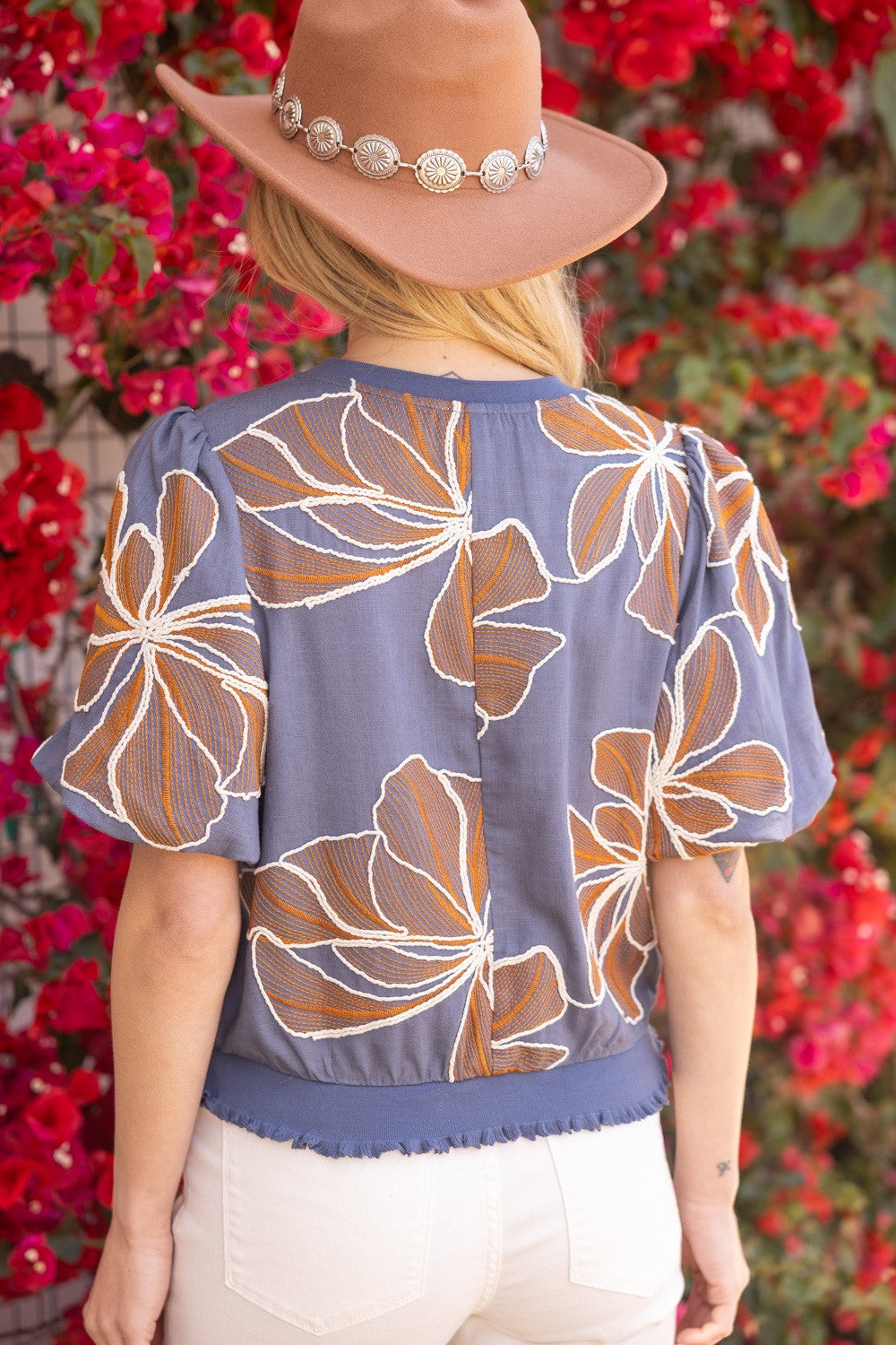 The Franklin Floral Top