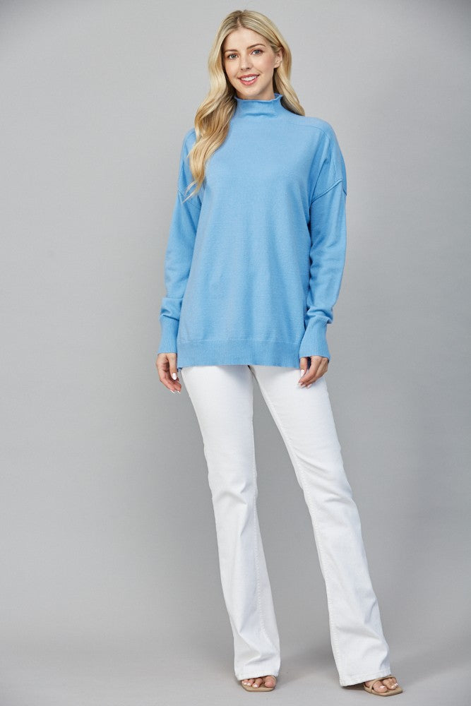 The Rover Raw Edge Sweater