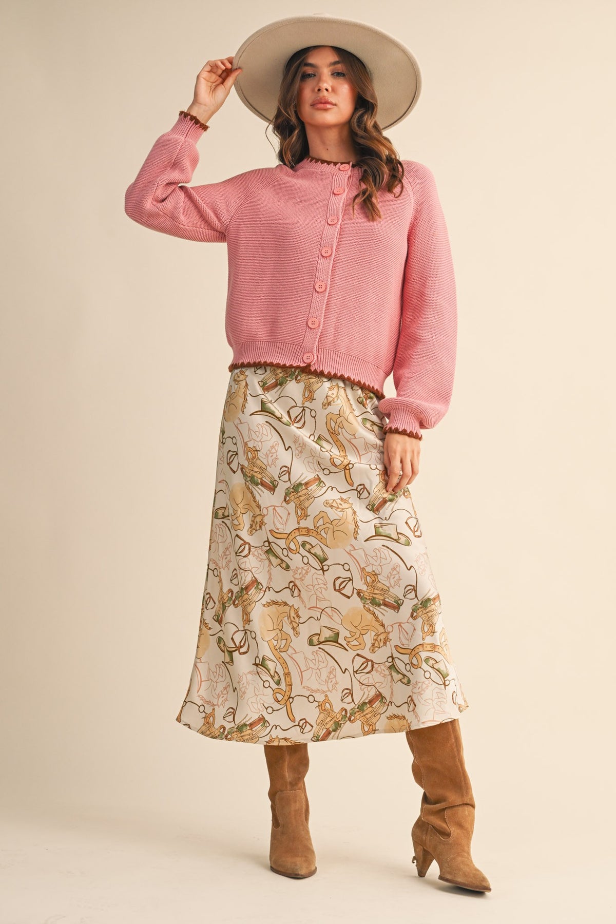 The Sara Stitched Cardigan