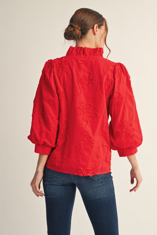 The Felicity Floral Top
