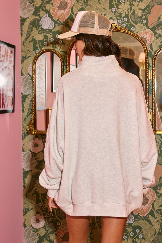 The Moslee Mock Neck Crew