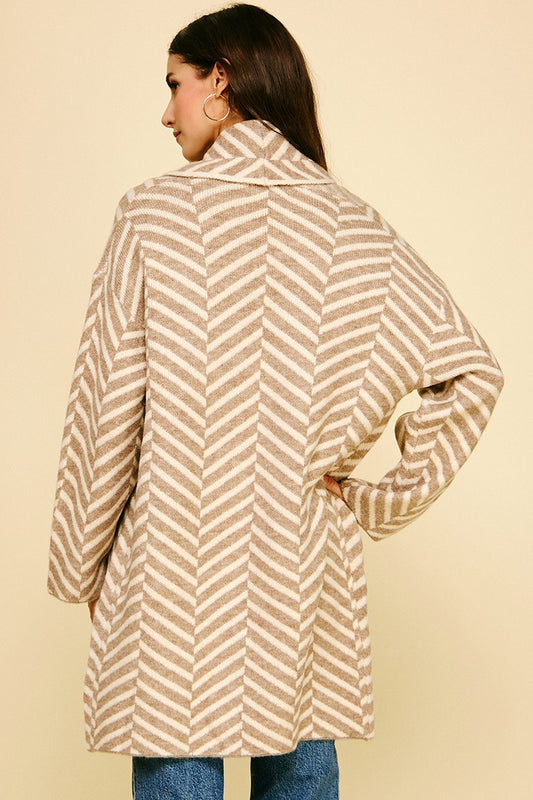 The Stetson Striped Cardigan