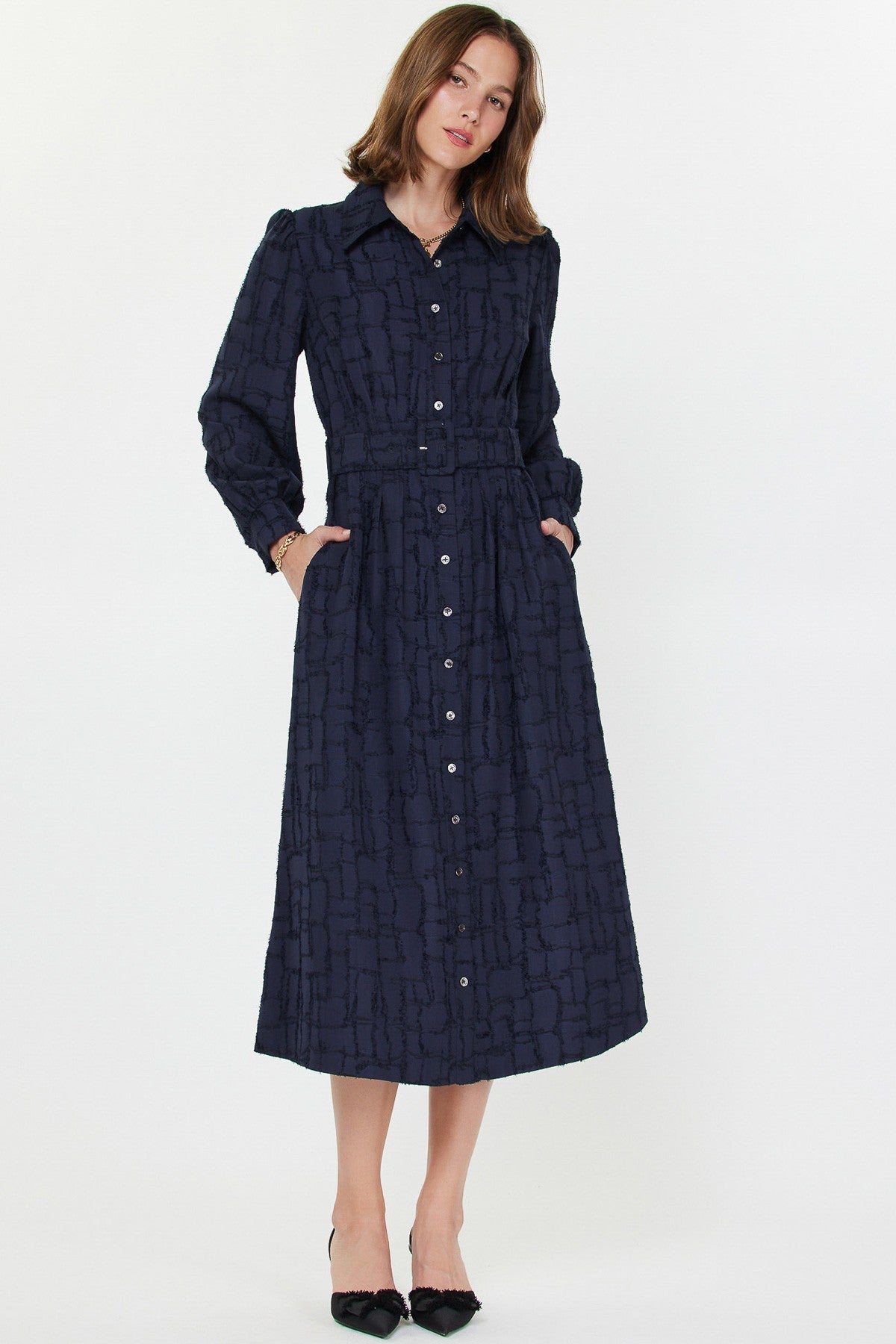 The Tya Textured Dress