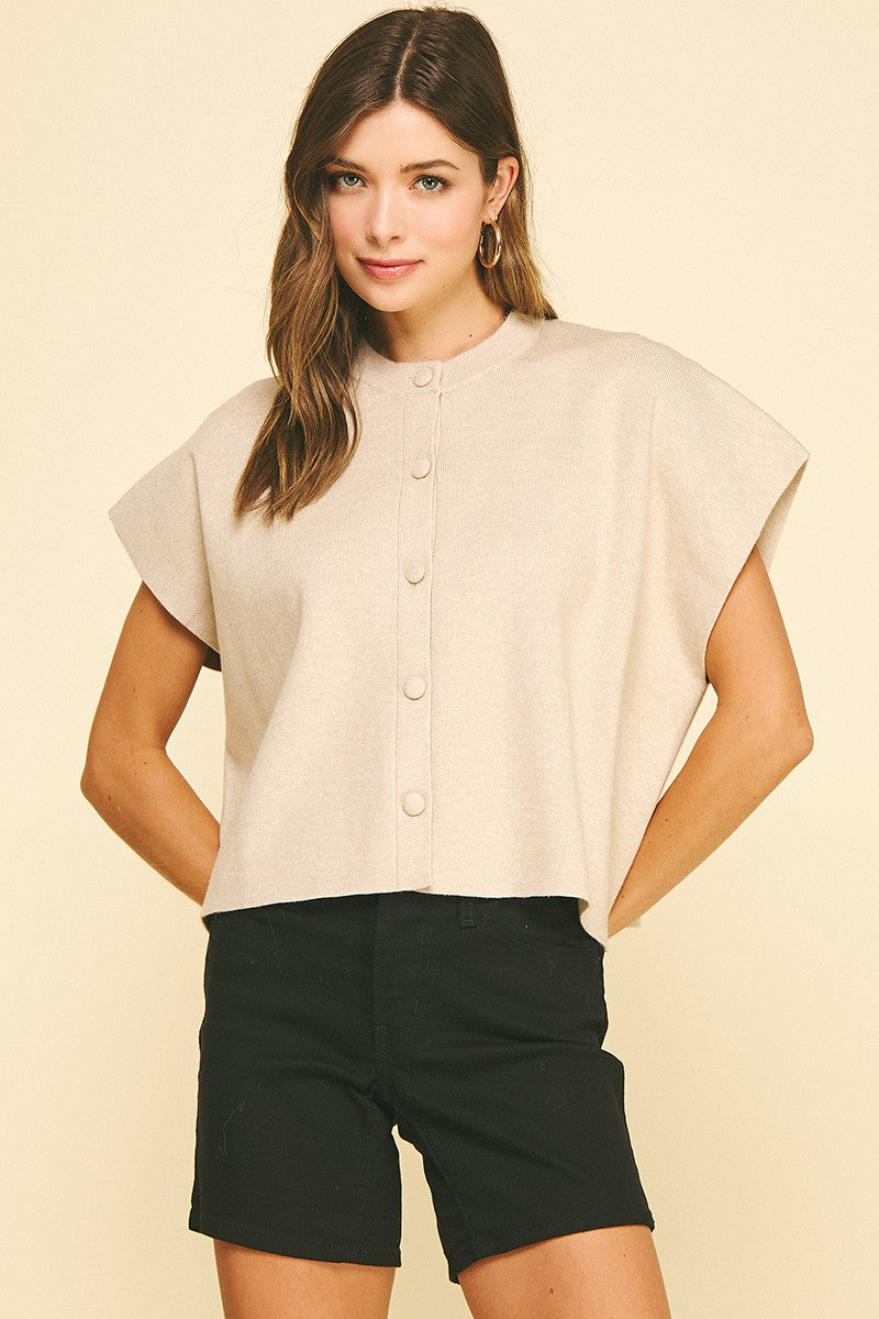 The Callista Cap Sweater
